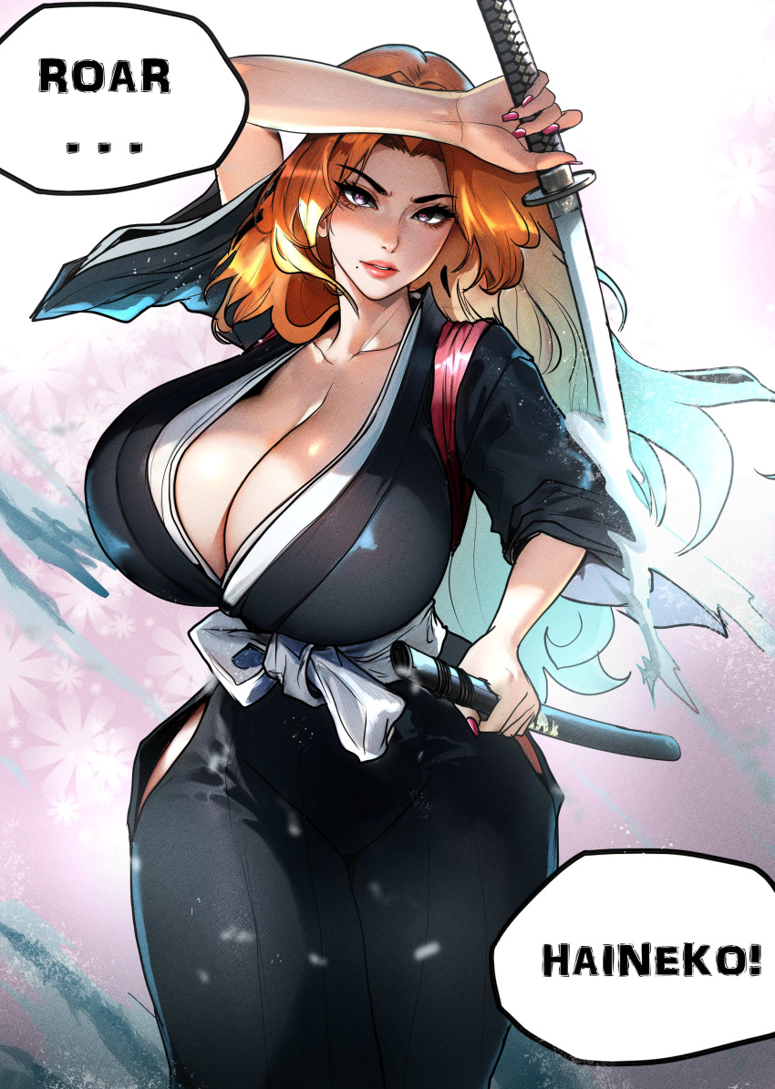 Matsumoto Rangiku (Bleach) Rule 34 Image
