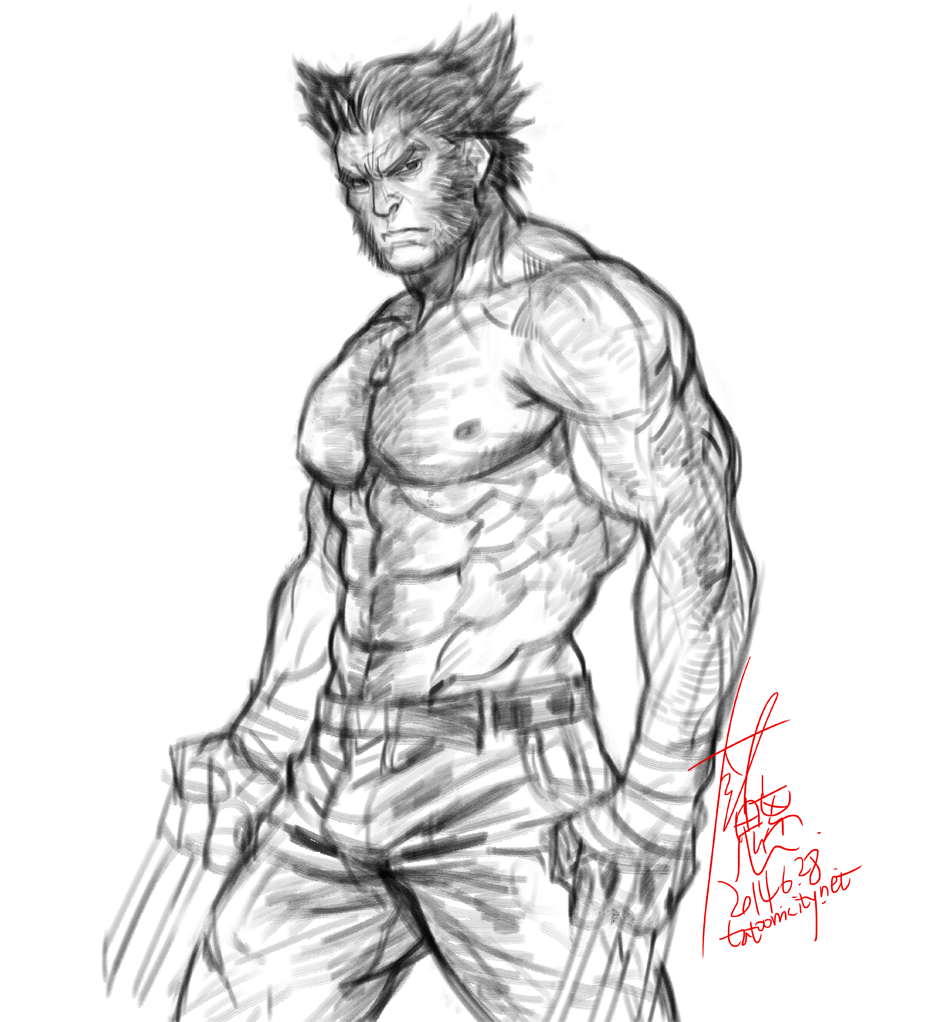 Wolverine (X-Men) Rule 34 Image