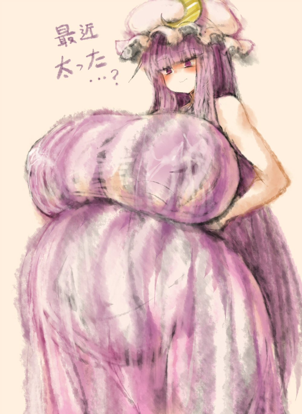Patchouli Knowledge (Touhou) Rule 34 Image