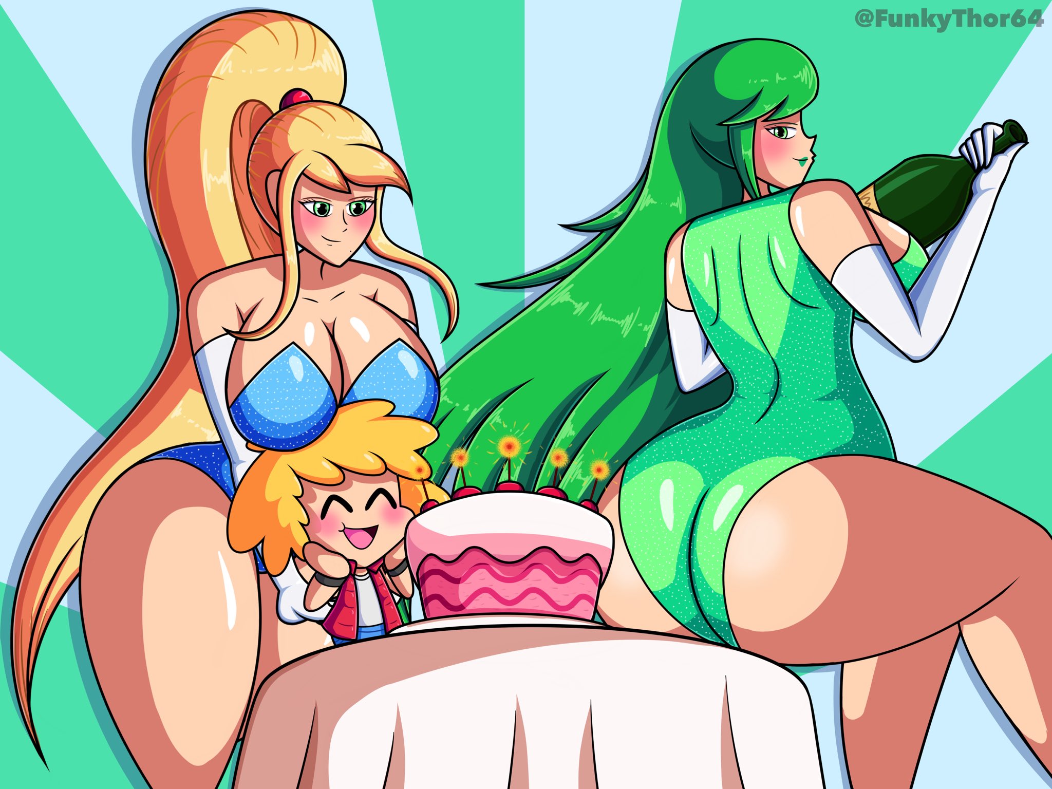 Palutena (Kid Icarus) Rule 34 Image