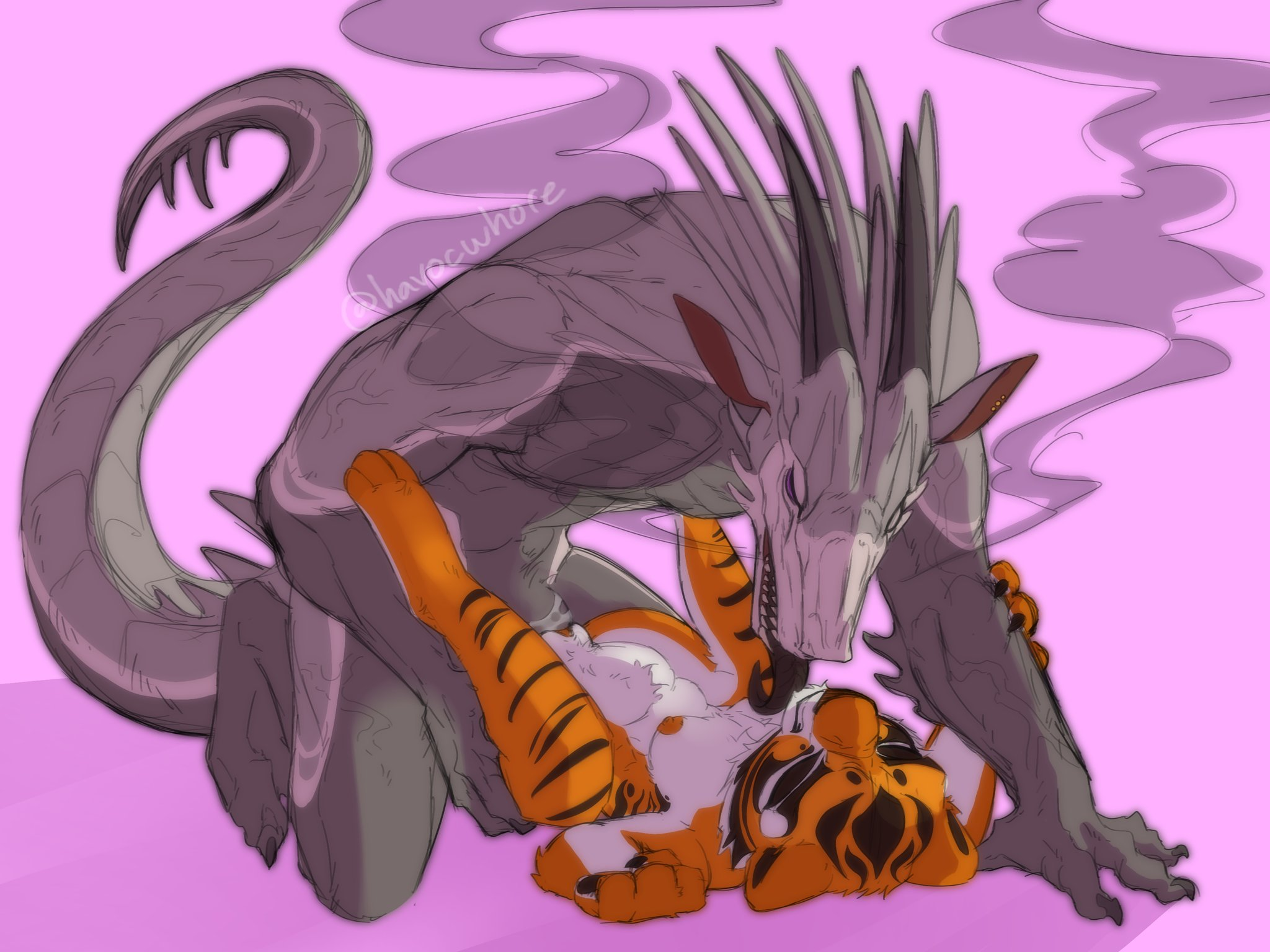 Master Tigress (Kung Fu Panda) Rule 34 Image