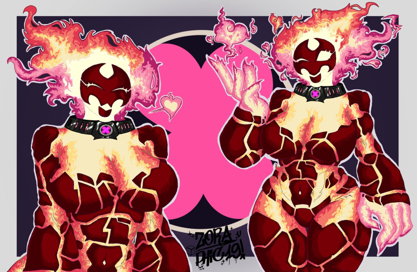 Heatblast (Ben 10) Rule 34 Image