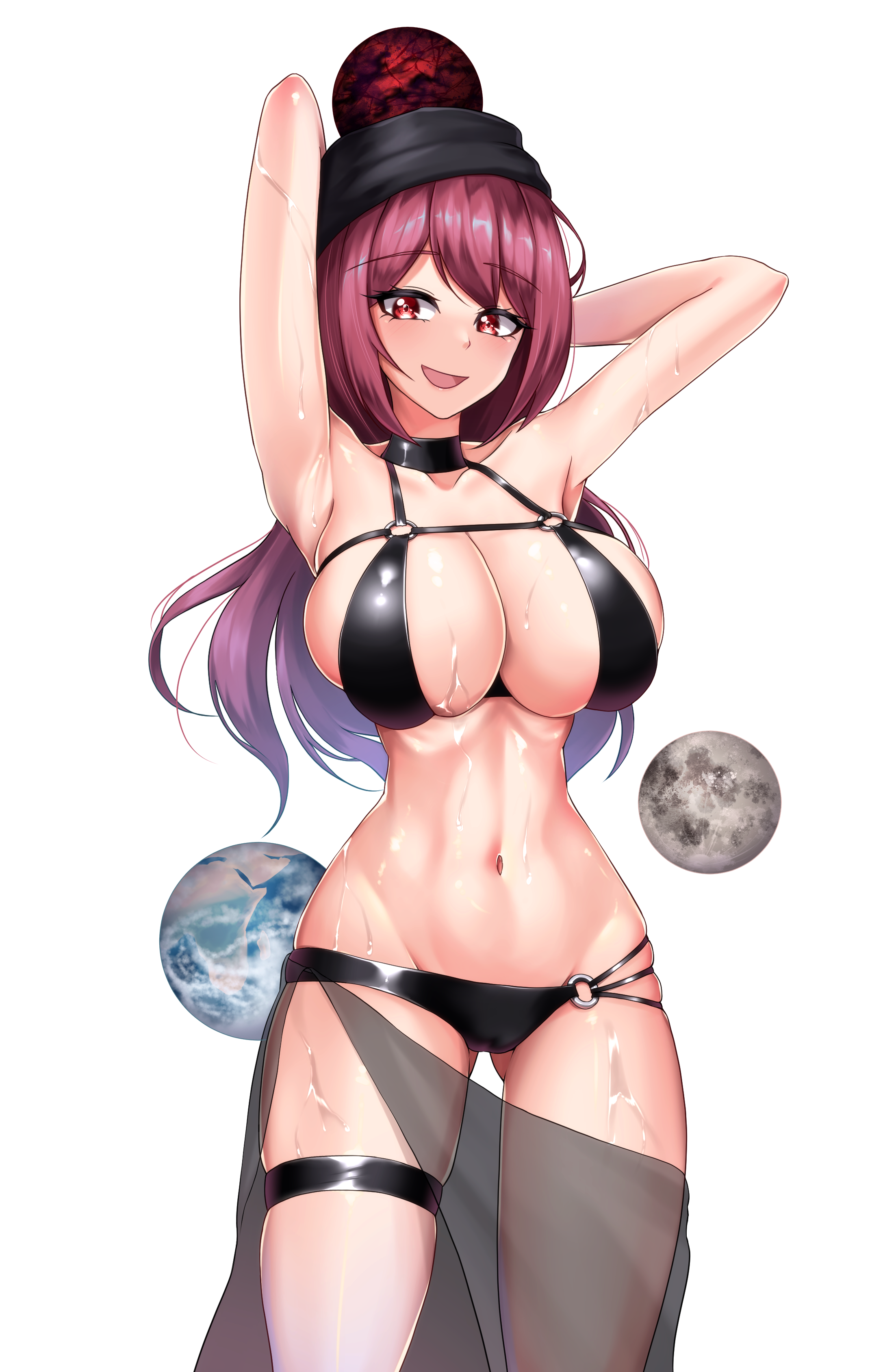 Hecatia Lapislazuli (Touhou) Rule 34 Image