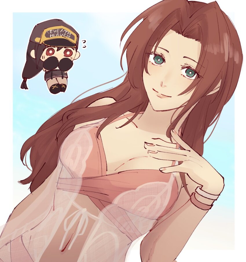 Aerith Gainsborough (Final Fantasy) Rule 34 Image