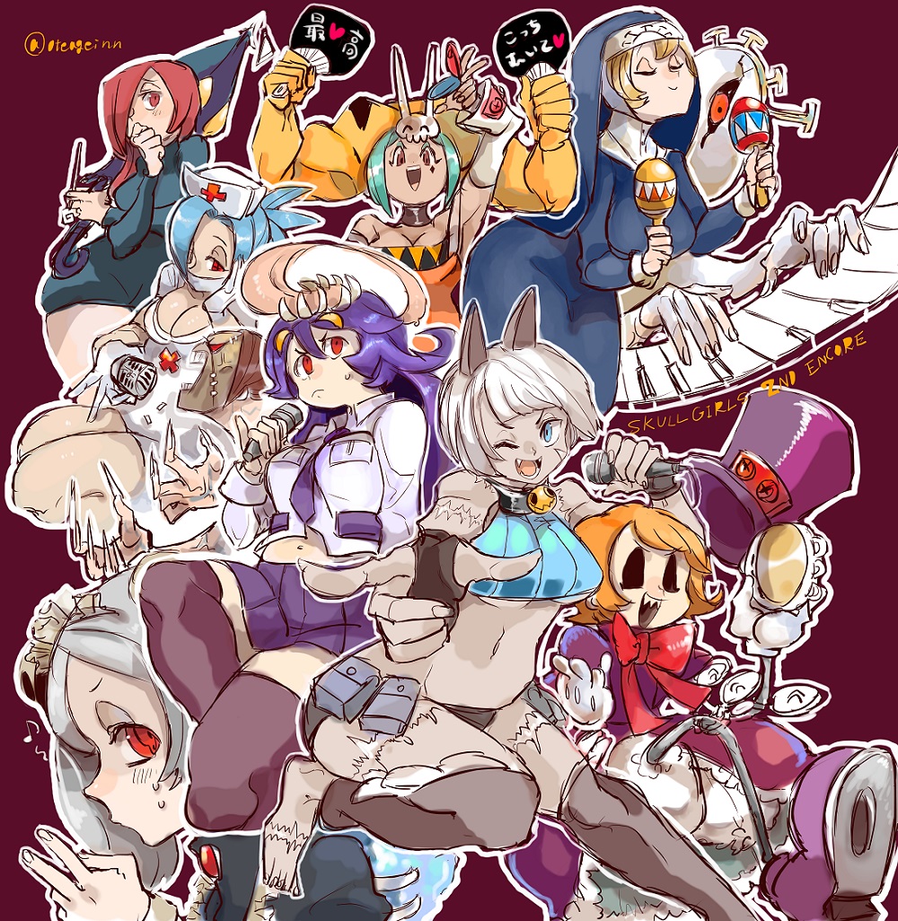 Double (Skullgirls) Rule 34 Image