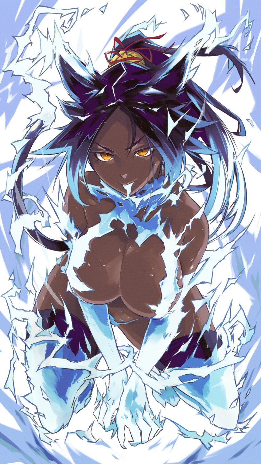 Shihouin Yoruichi (Bleach) Rule 34 Image