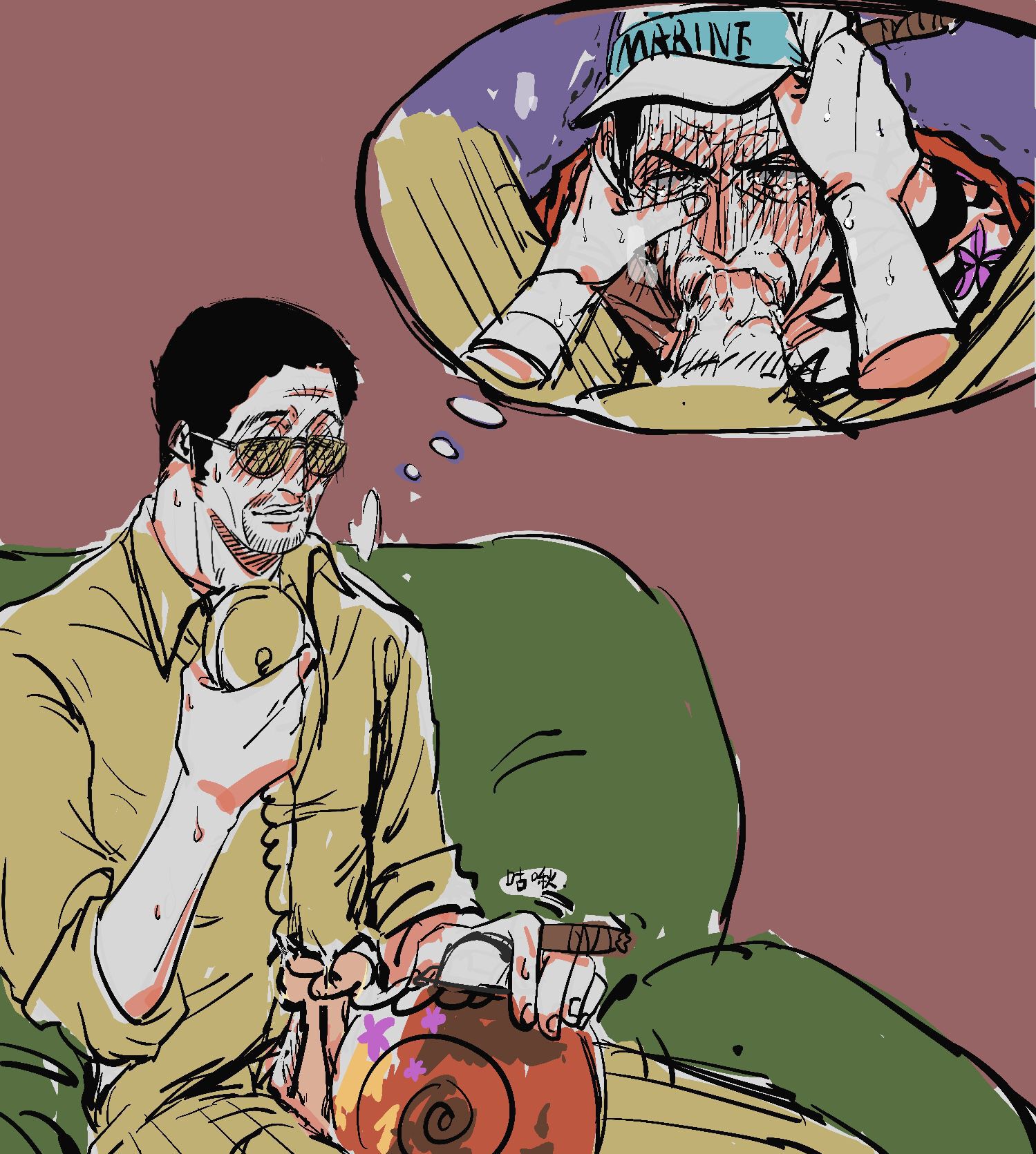 Admiral (One Piece) Rule 34 Image