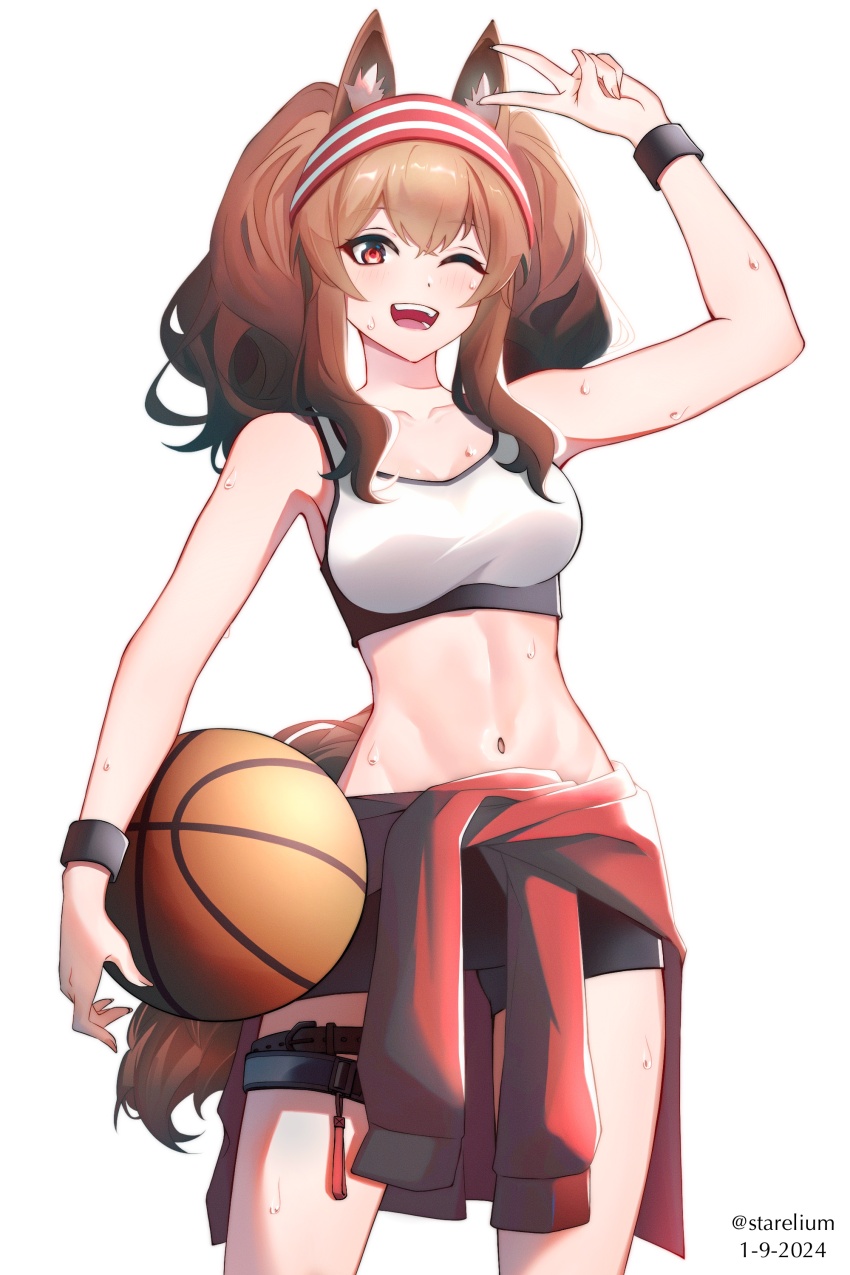 Angelina (Arknights) Rule 34 Image