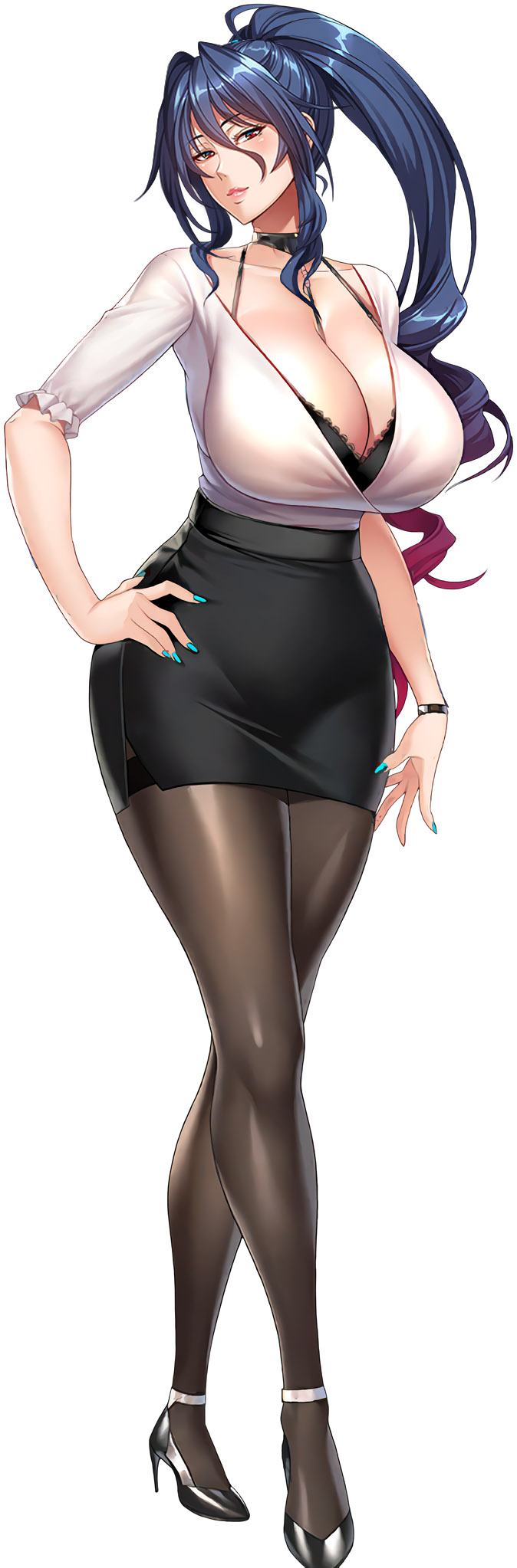 Uehara Rin (Action Taimanin) Rule 34 Image