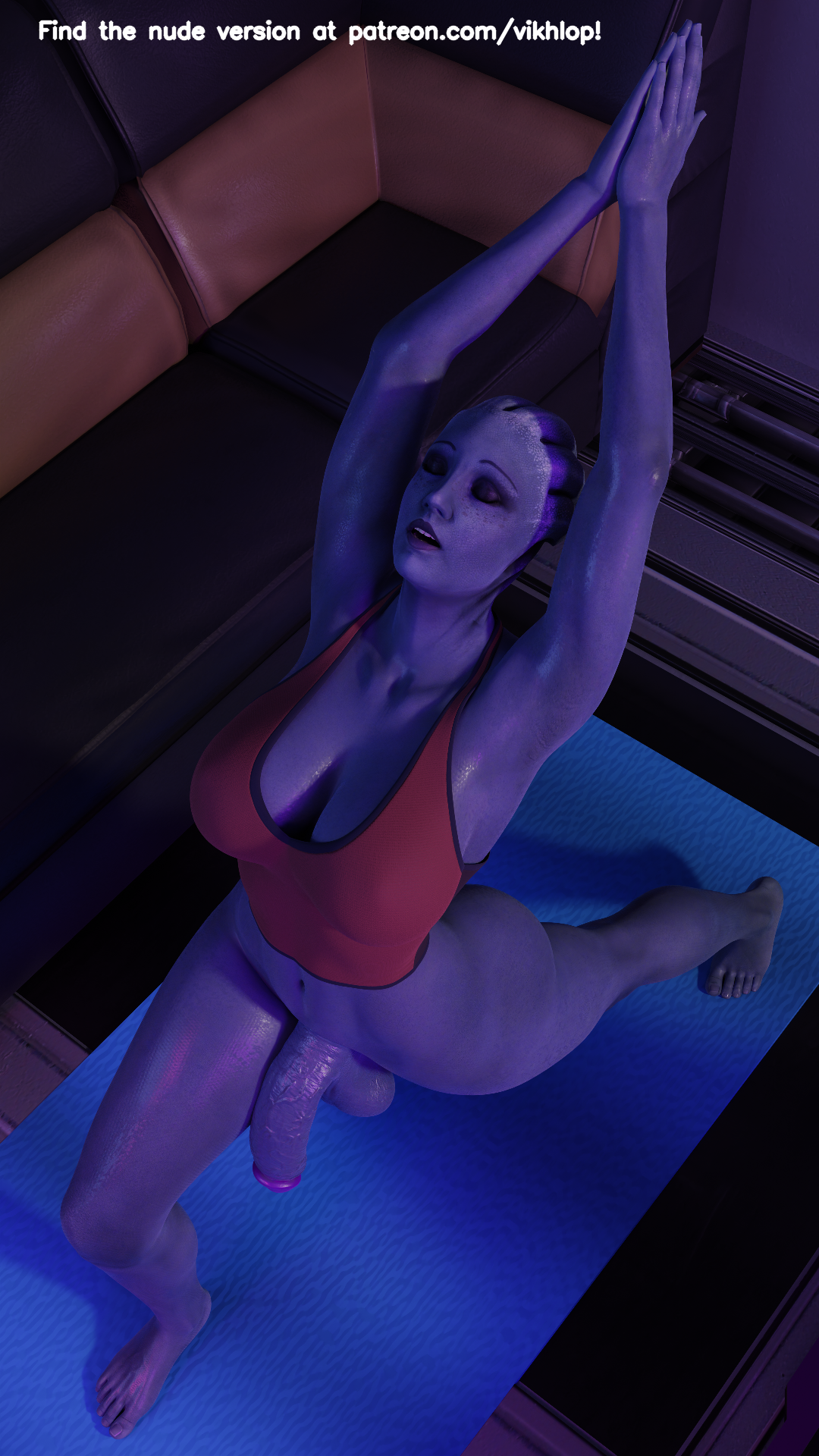 Asari (Liara T'Soni) Rule 34 Image