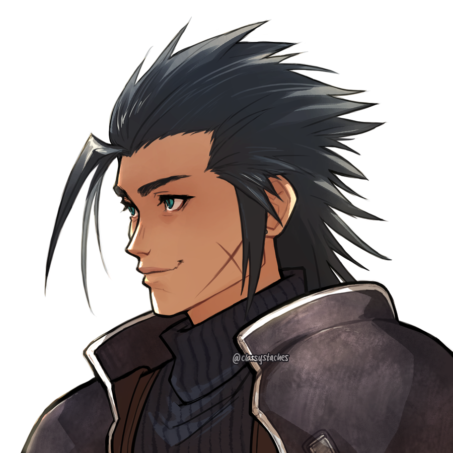 Zack Fair (Final Fantasy) Rule 34 Image