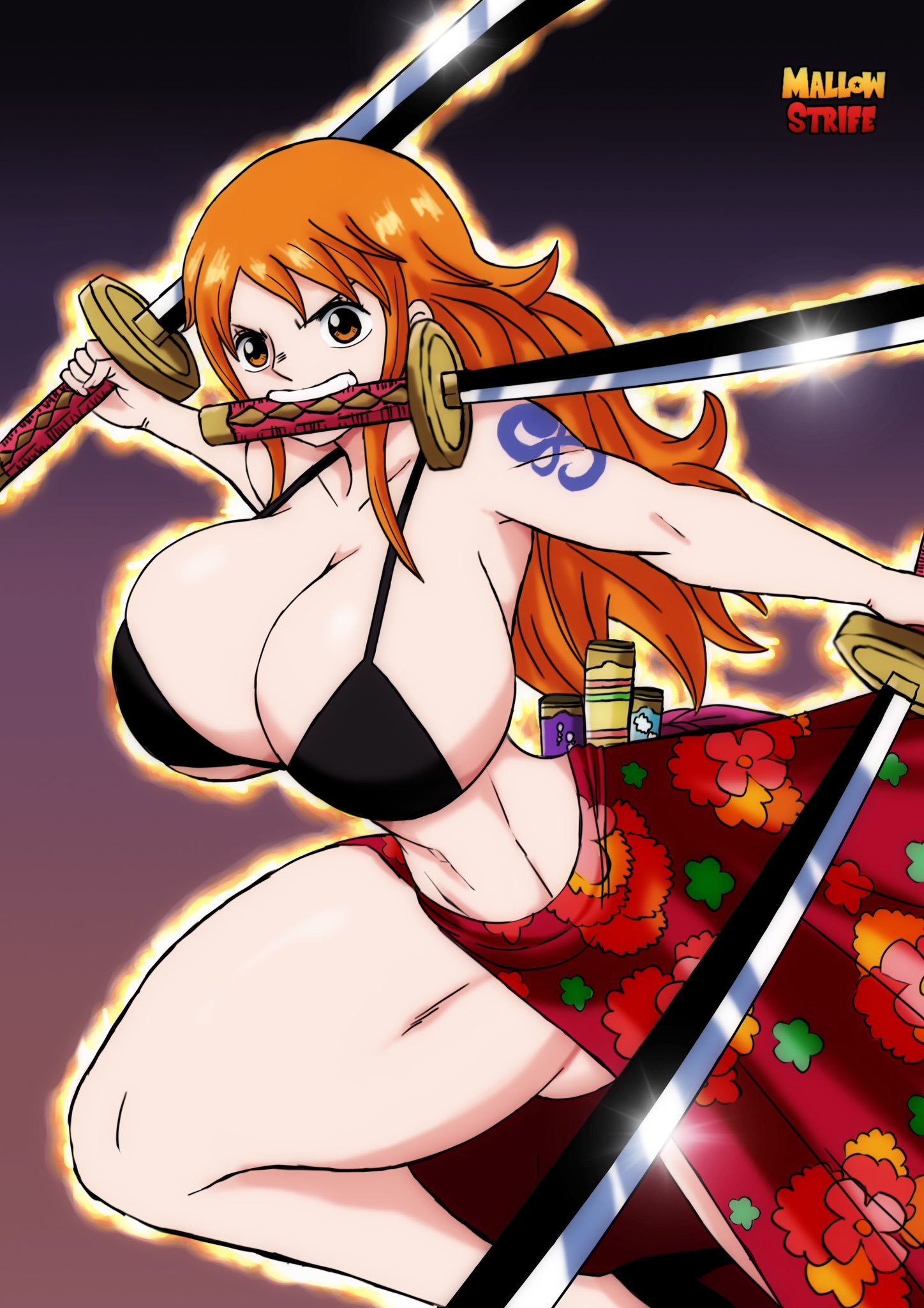 Nami (One Piece) Rule 34 Image