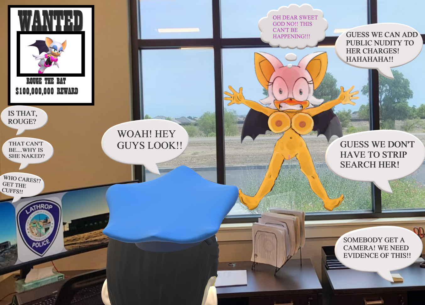 Rouge The Bat (Sonic (Series)) Rule 34 Image