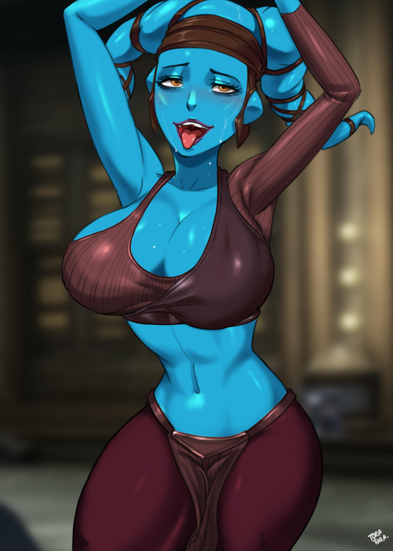 Aayla Secura (Clone Wars) Rule 34 Image