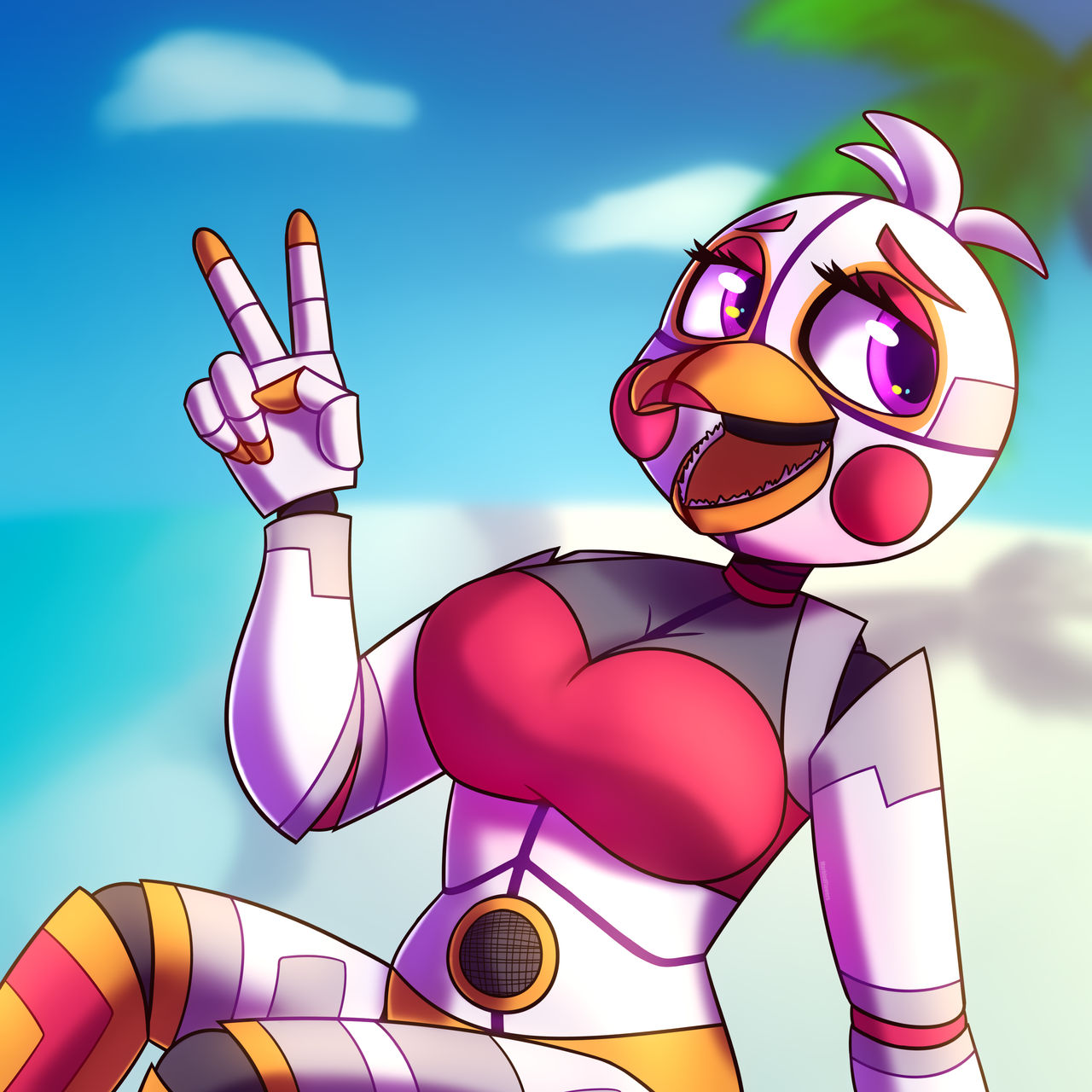 Funtime Chica (Fnaf) Rule 34 Image