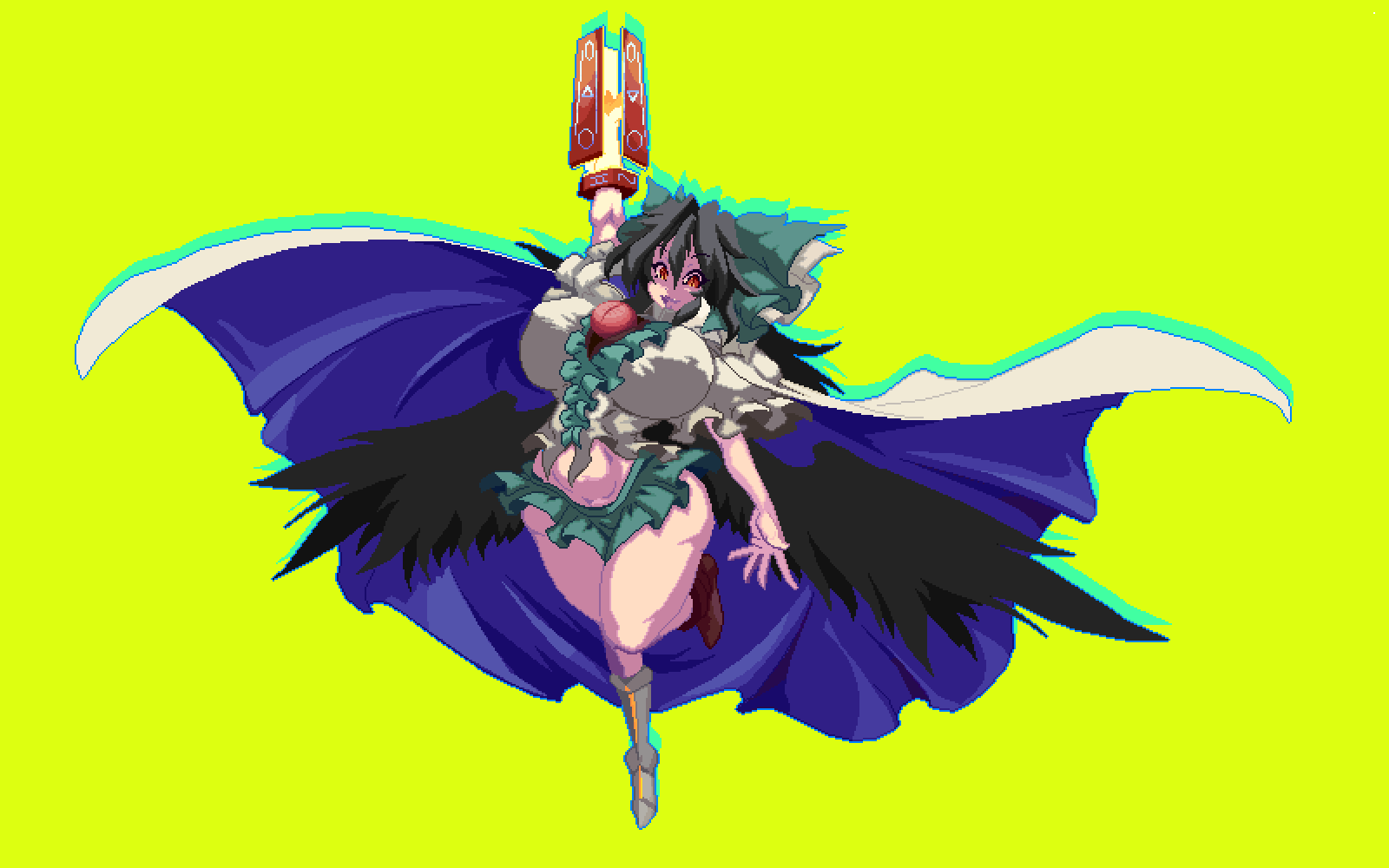 Reiuji Utsuho (Touhou) Rule 34 Image