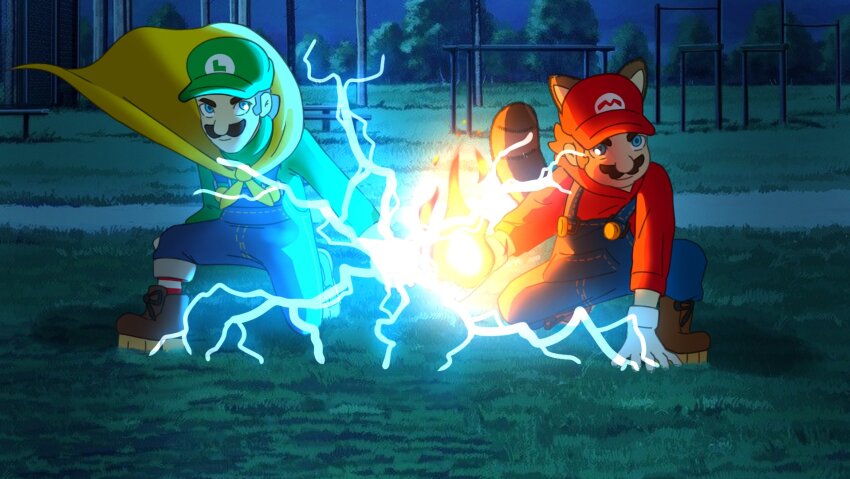Luigi (Mario (Series)) Rule 34 Image