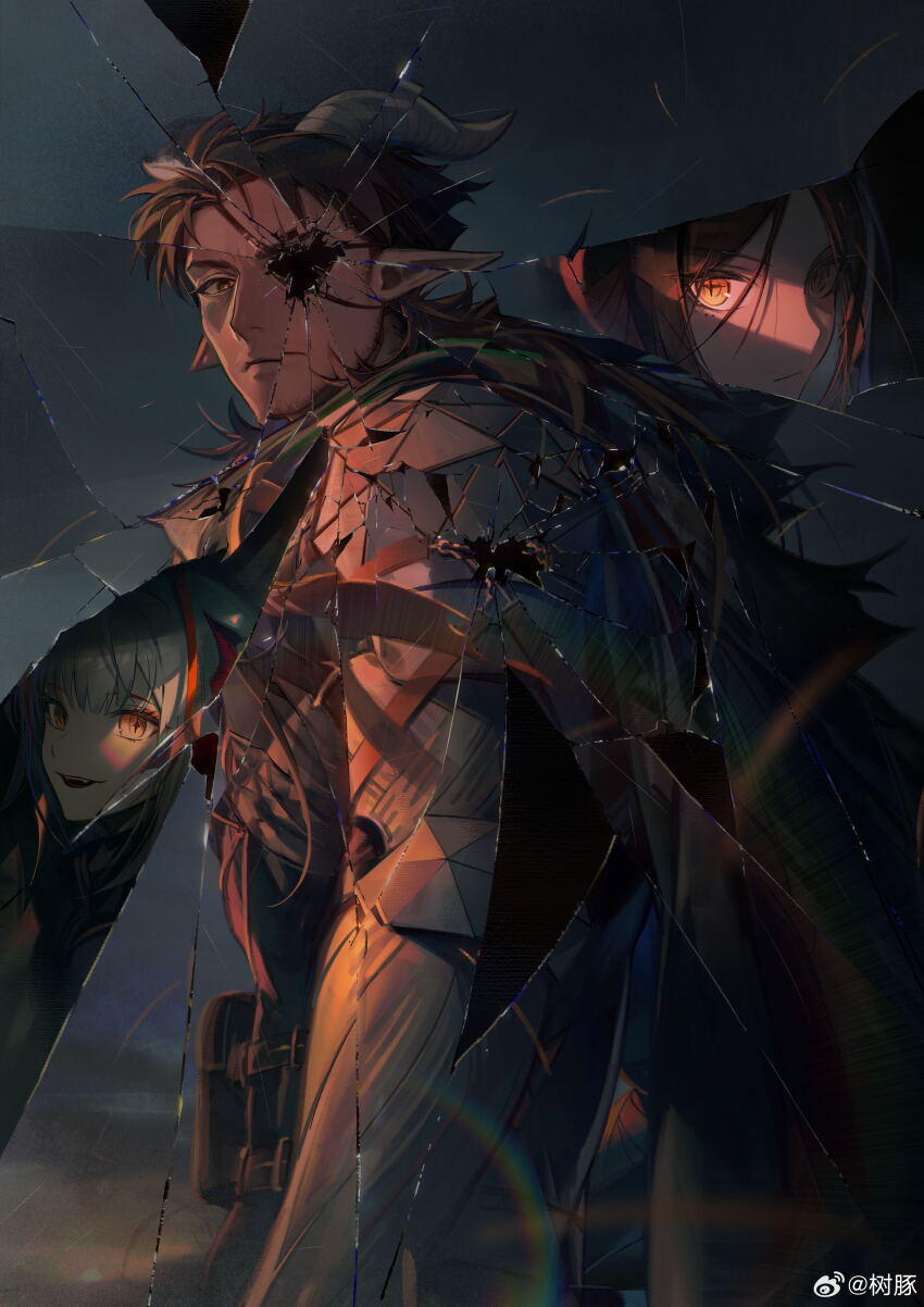 Hoederer (Arknights) Rule 34 Image