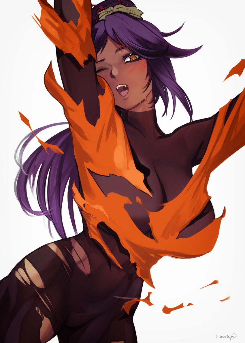 Shihouin Yoruichi (Bleach) Rule 34 Image
