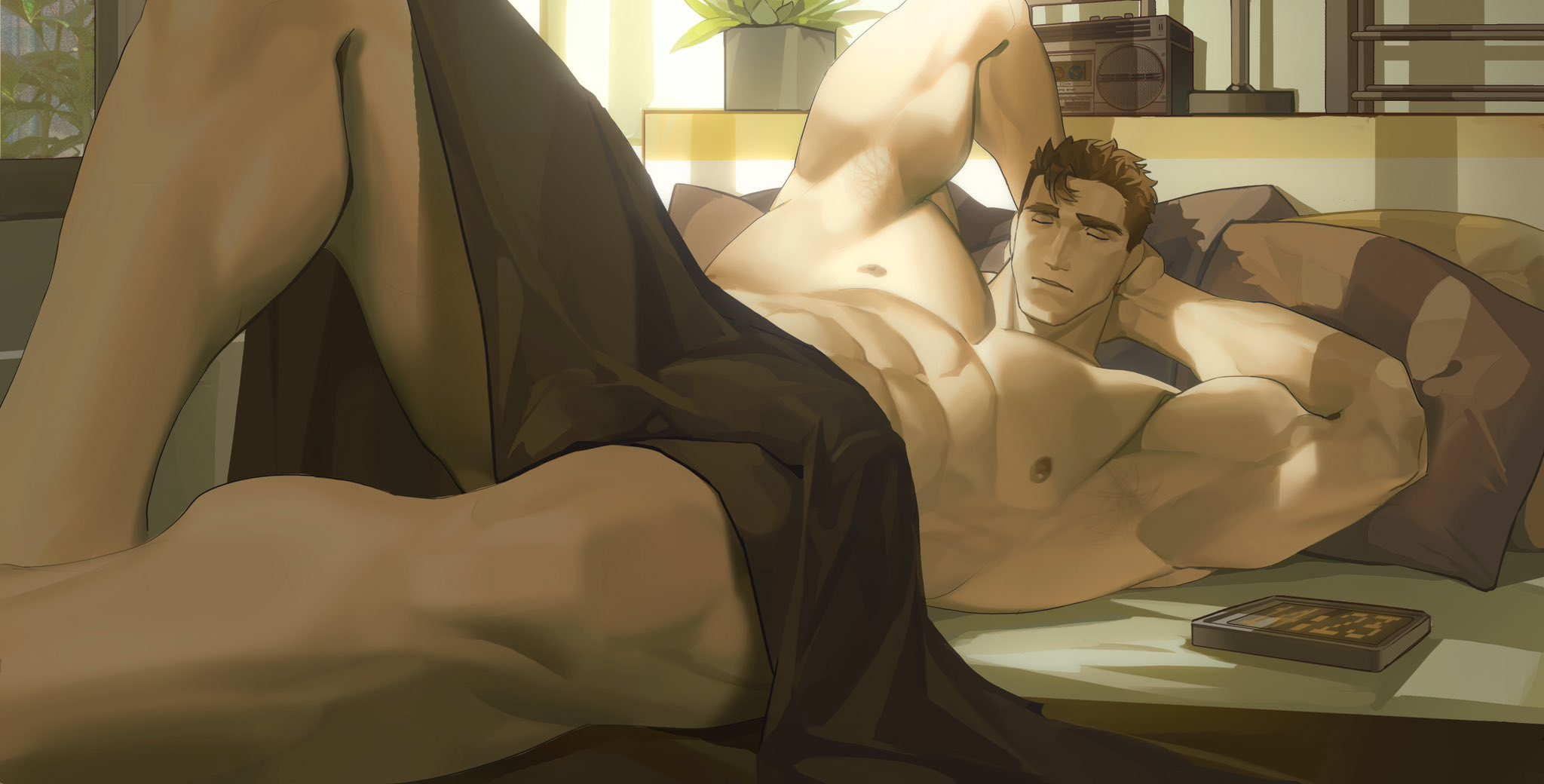 Arm Behind Head Rule 34 Image