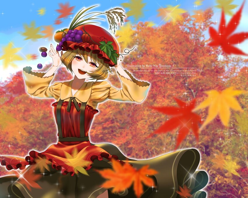 Aki Minoriko (Touhou) Rule 34 Image