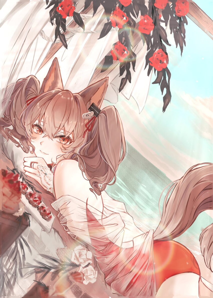 Angelina (Arknights) Rule 34 Image