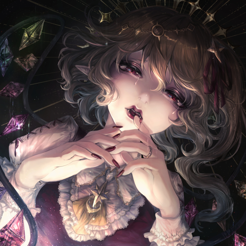 Flandre Scarlet (Touhou) Rule 34 Image