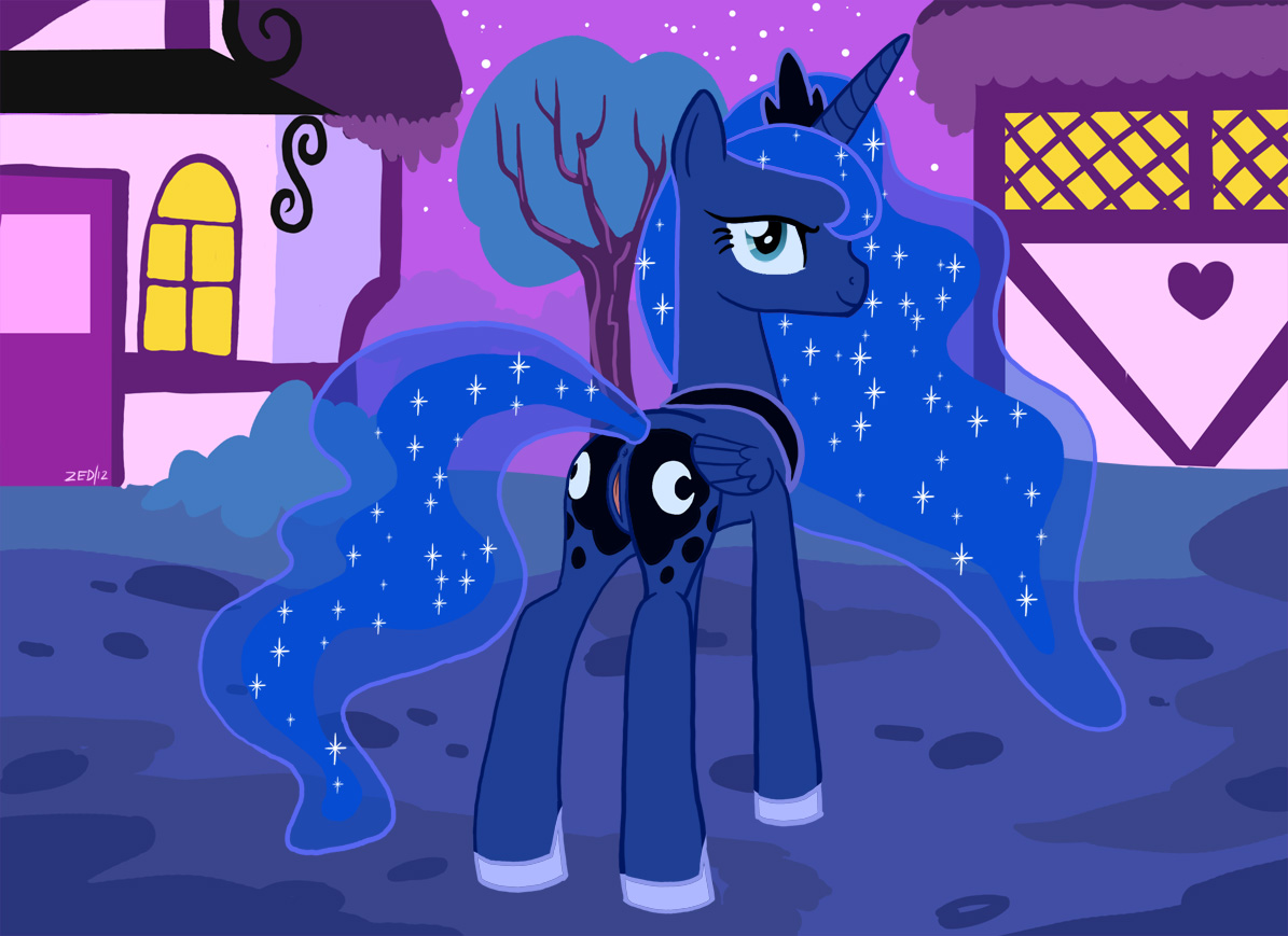 Princess Luna (Mlp) Rule 34 Image