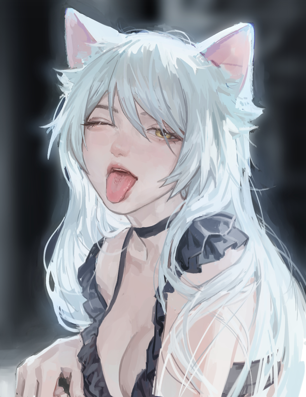Black Hanekawa (Monogatari (Series)) Rule 34 Image