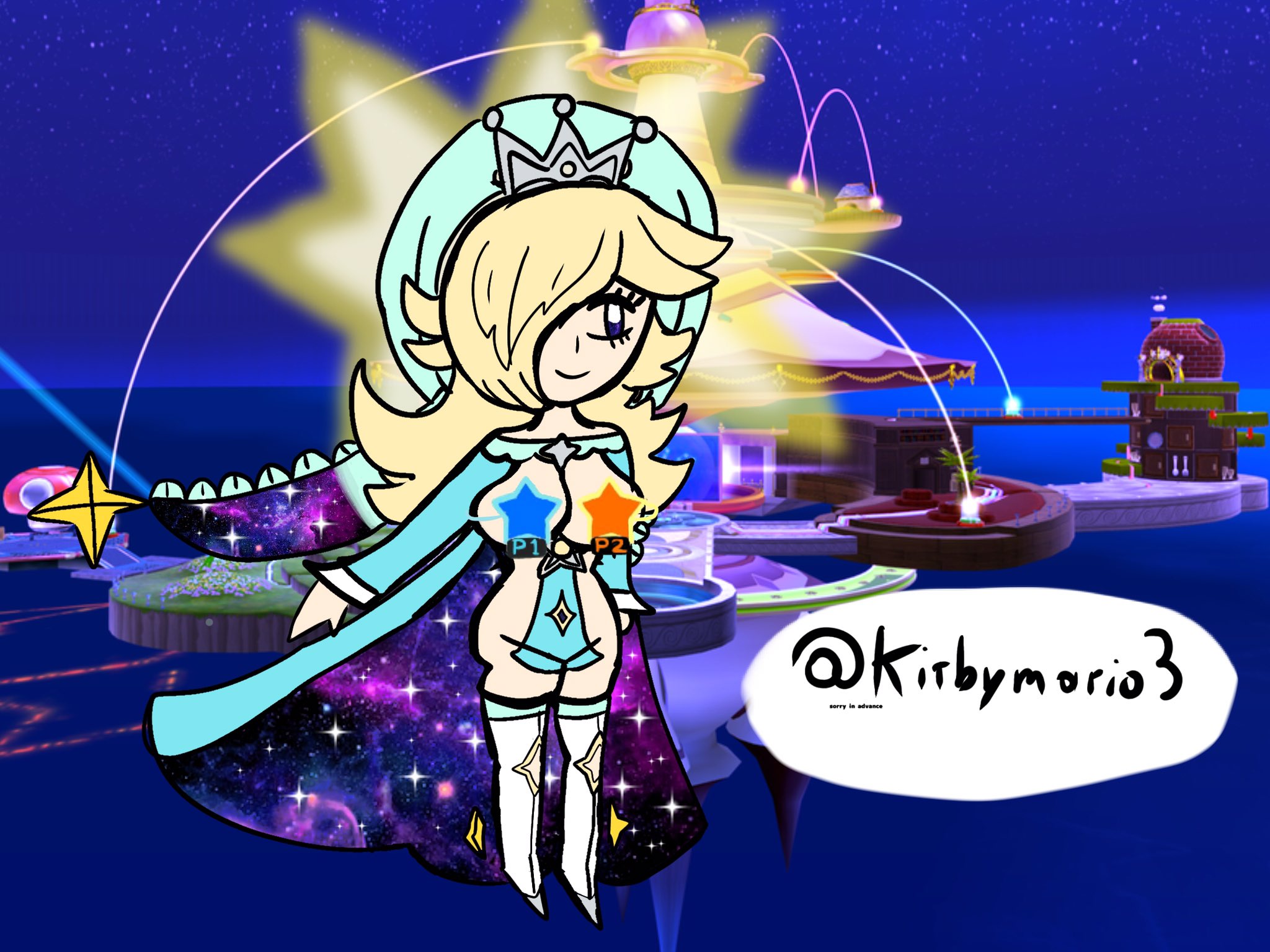 Goddess Rosalina (Awesomeerix) Rule 34 Image