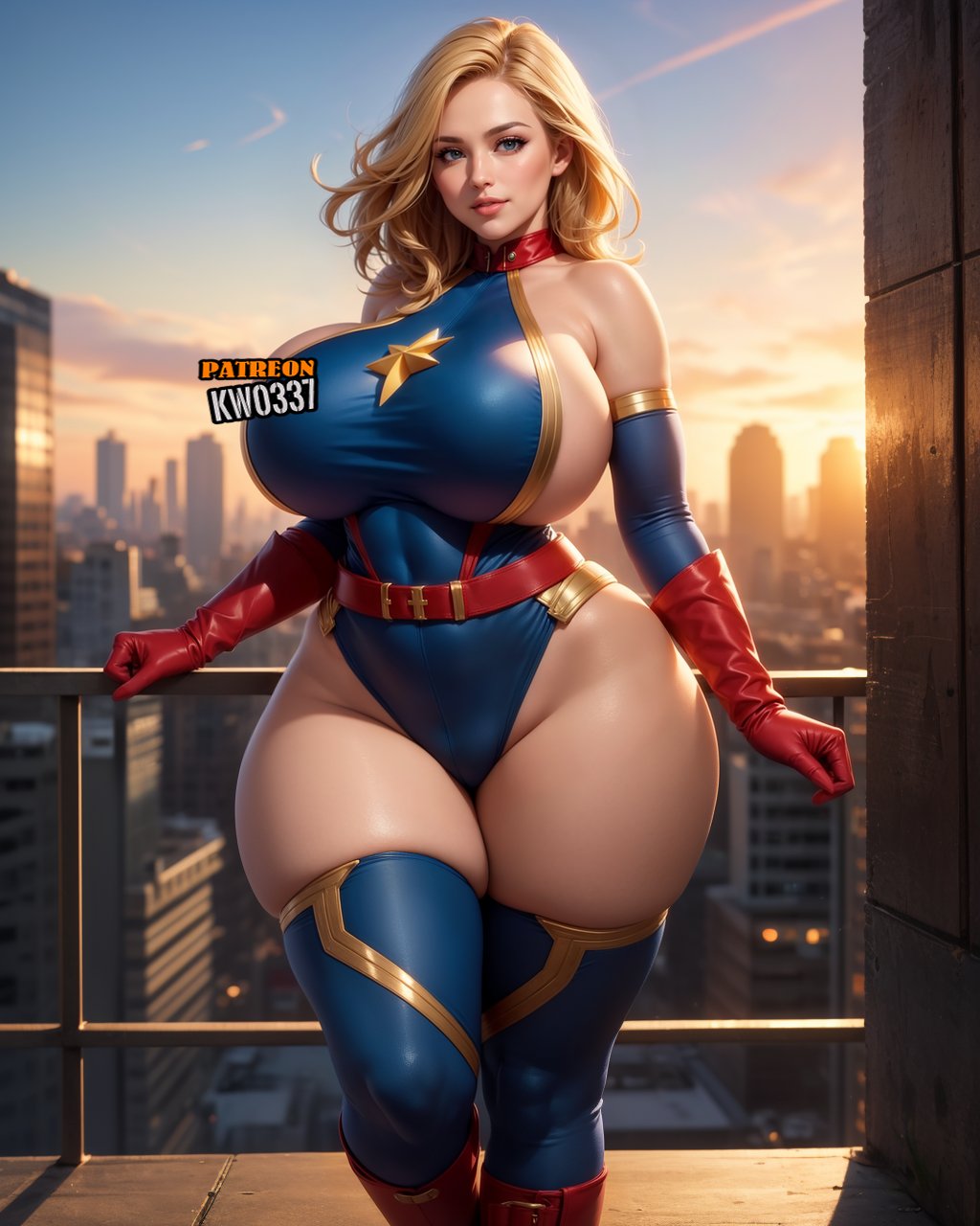 Captain Marvel (Marvel) Rule 34 Image