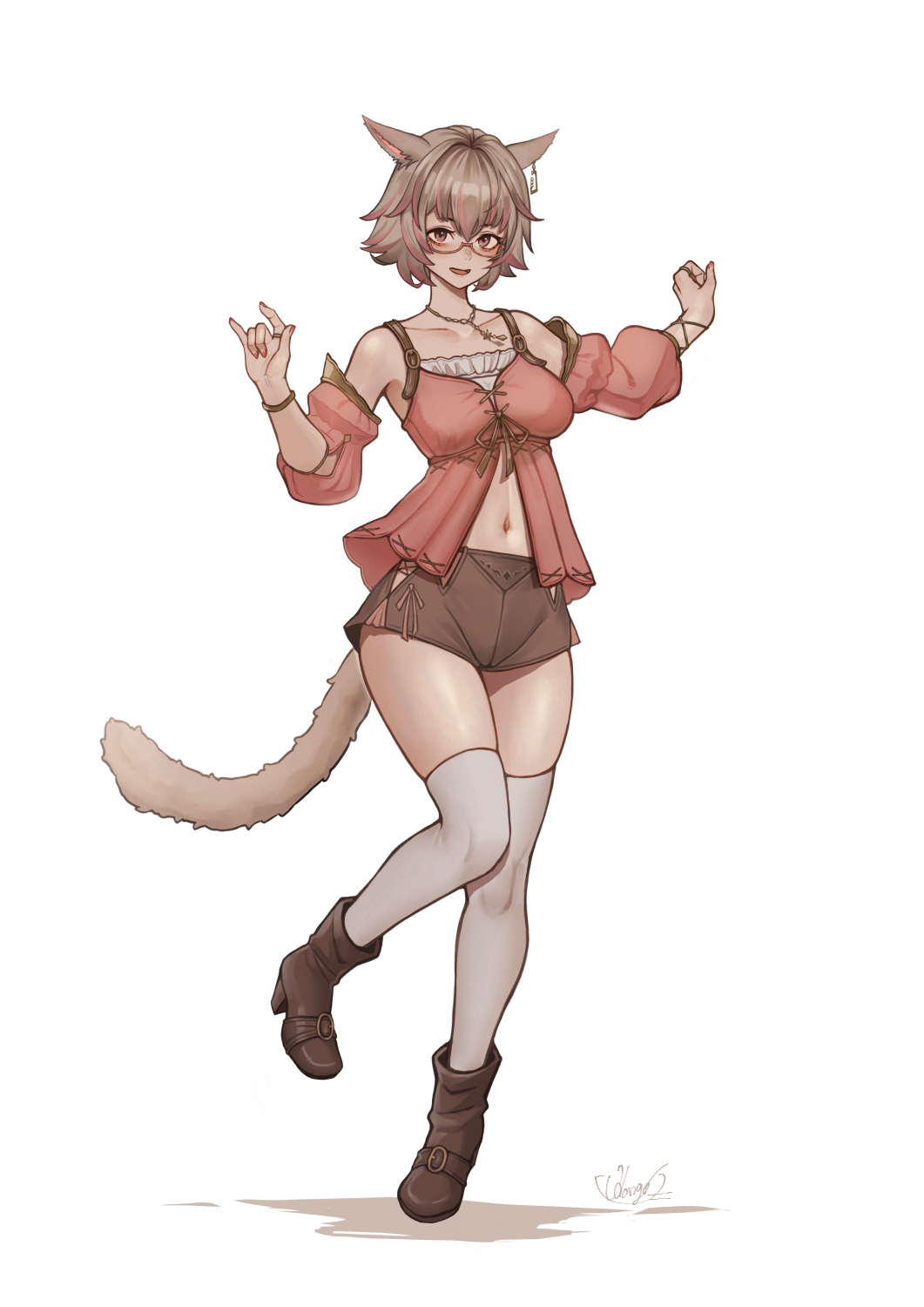 Miqo'Te (Final Fantasy) Rule 34 Image