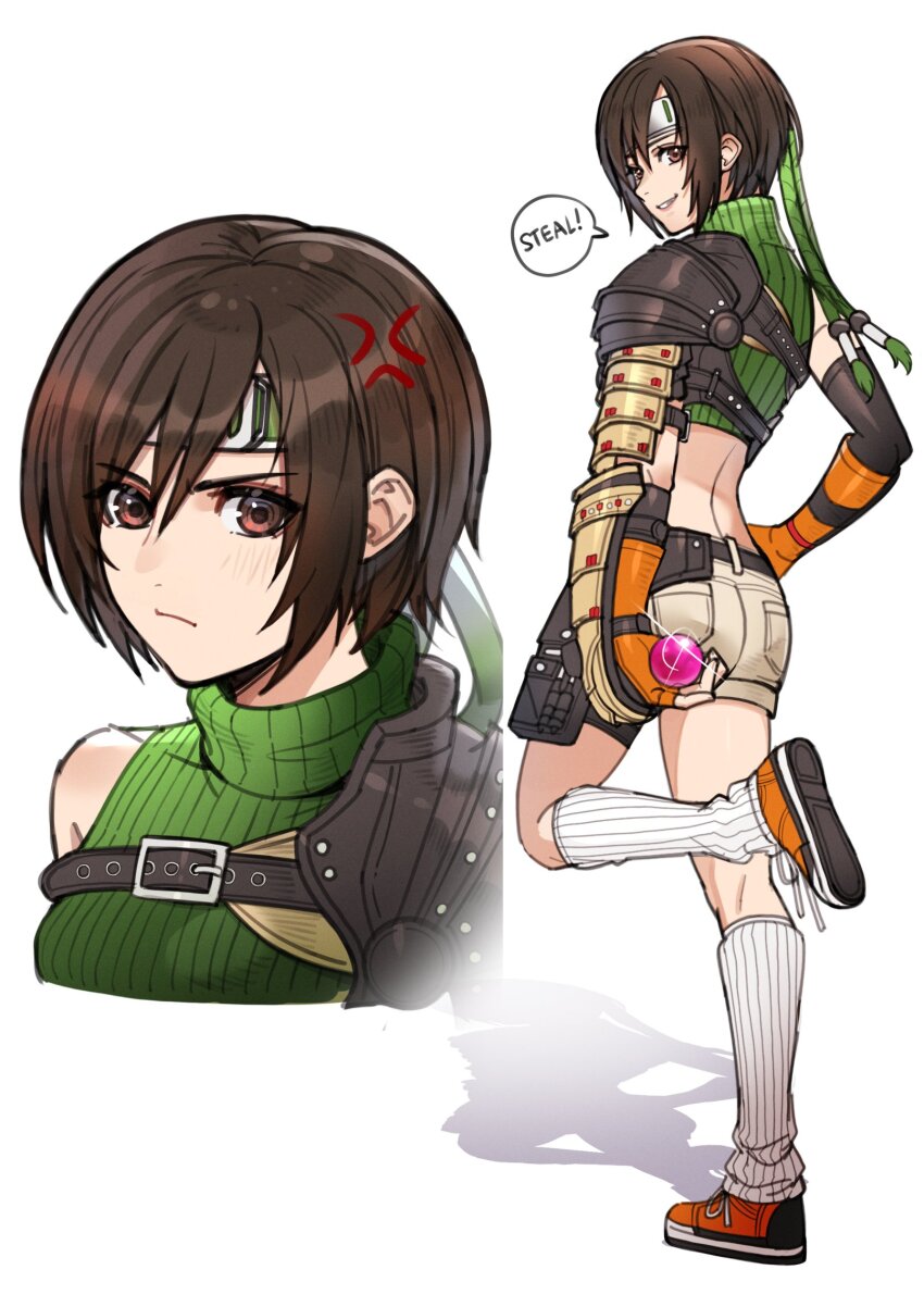 Yuffie Kisaragi (Final Fantasy) Rule 34 Image