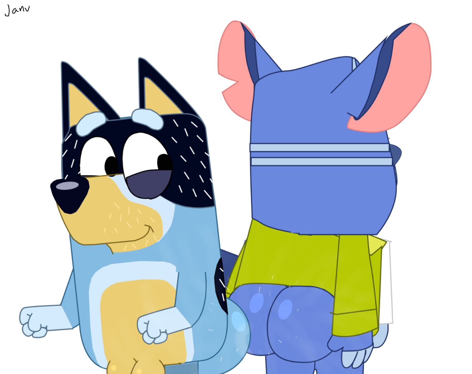 Bandit (Bluey) Rule 34 Image
