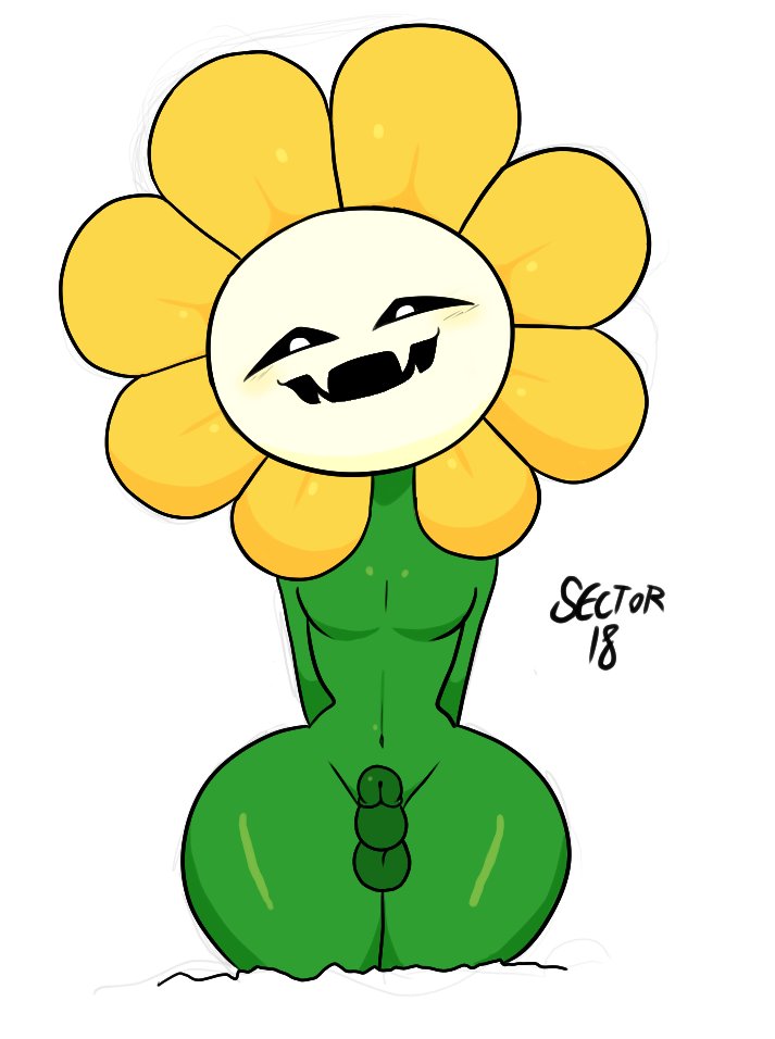 Flowey The Flower (Undertale) Rule 34 Image