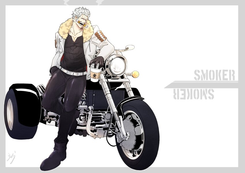 Smoker (One Piece) Rule 34 Image