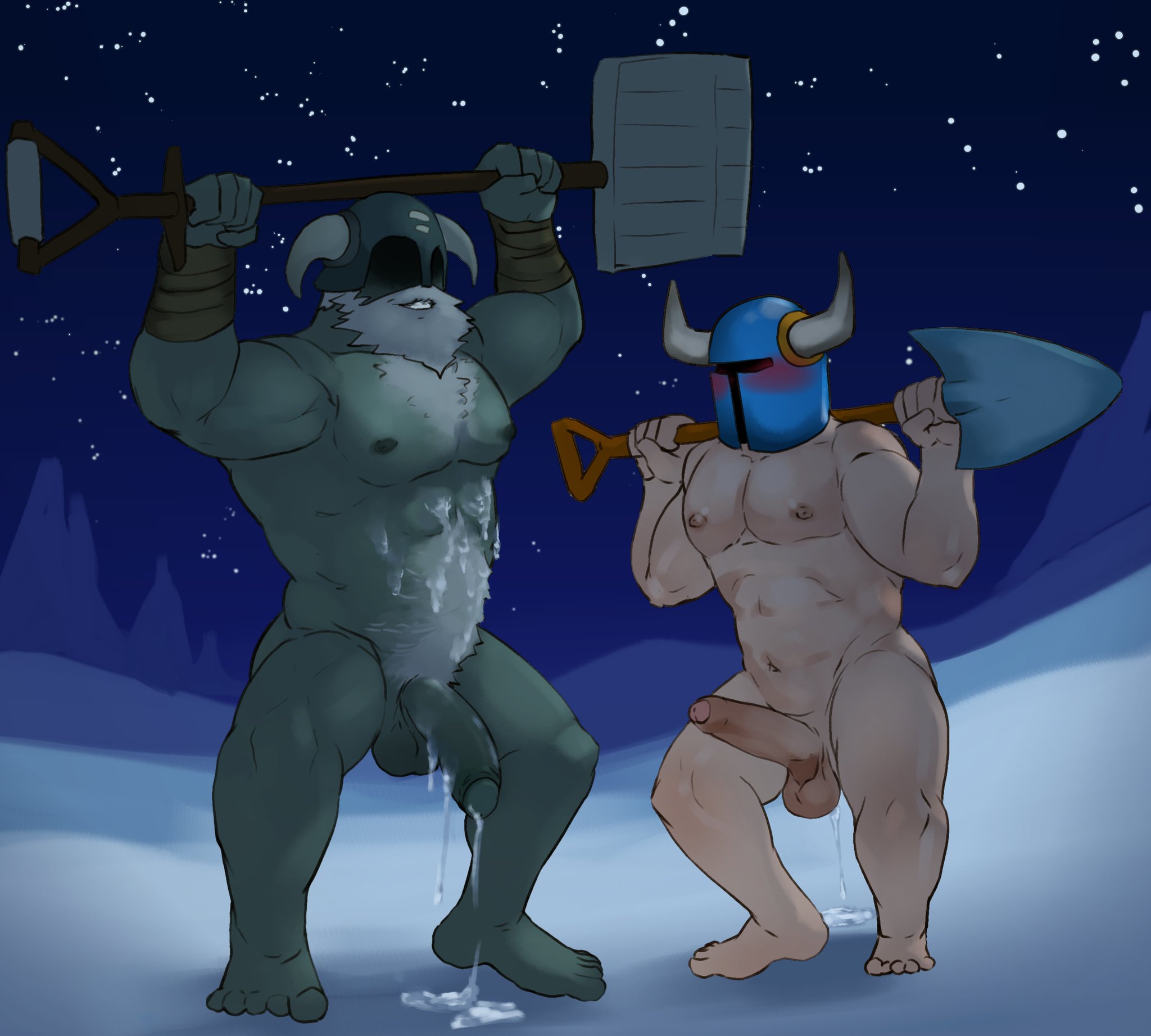 Shovel Knight (Character) Rule 34 Image