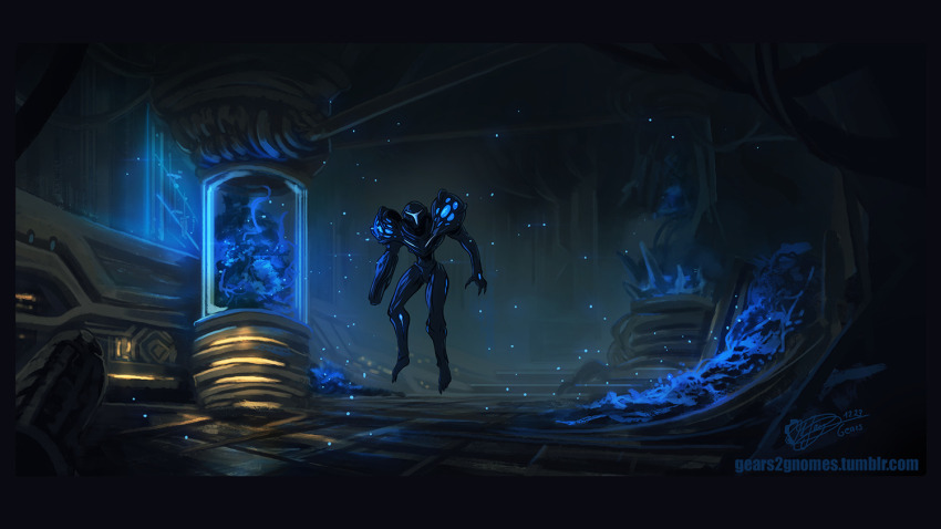 Dark Samus (Metroid) Rule 34 Image