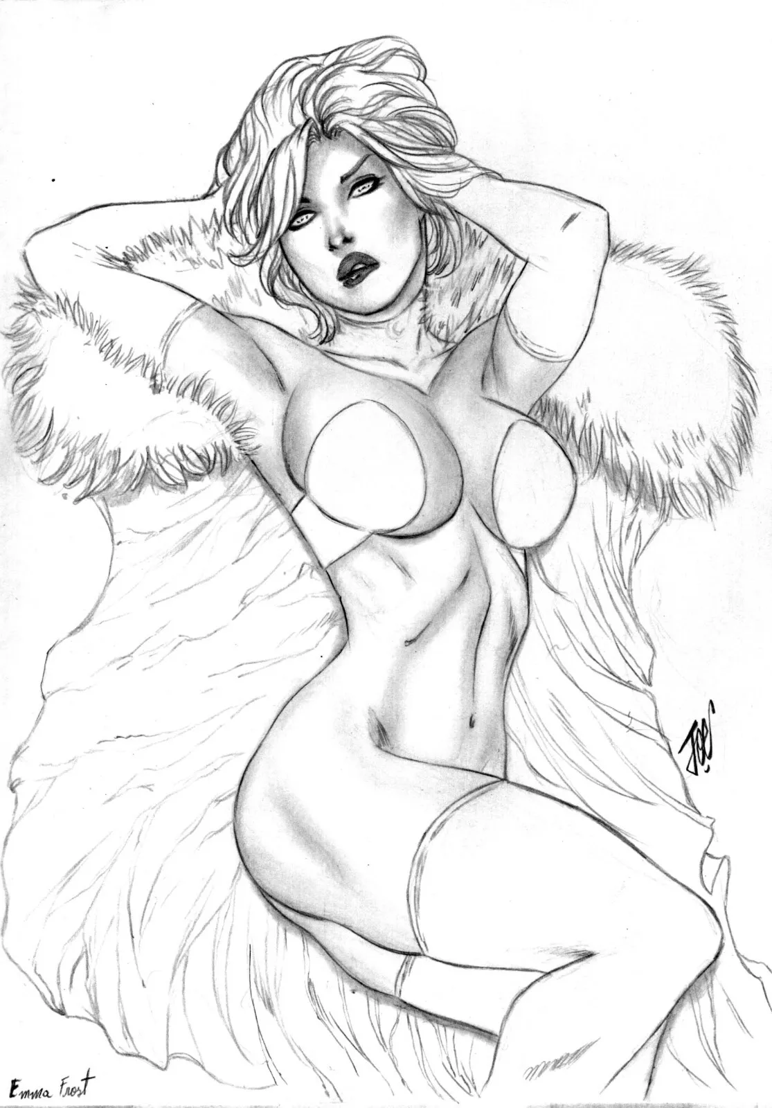 Emma Frost (Marvel) Rule 34 Image
