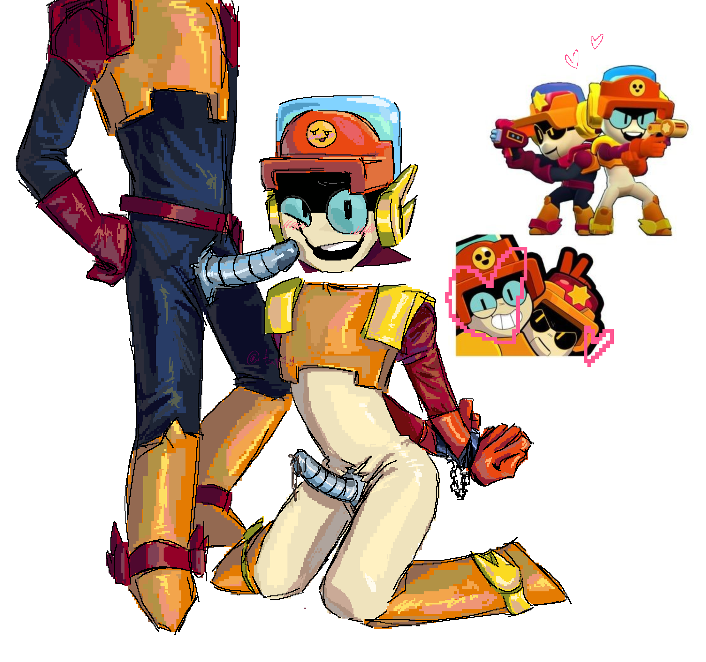 Larry (Brawl Stars) Rule 34 Image