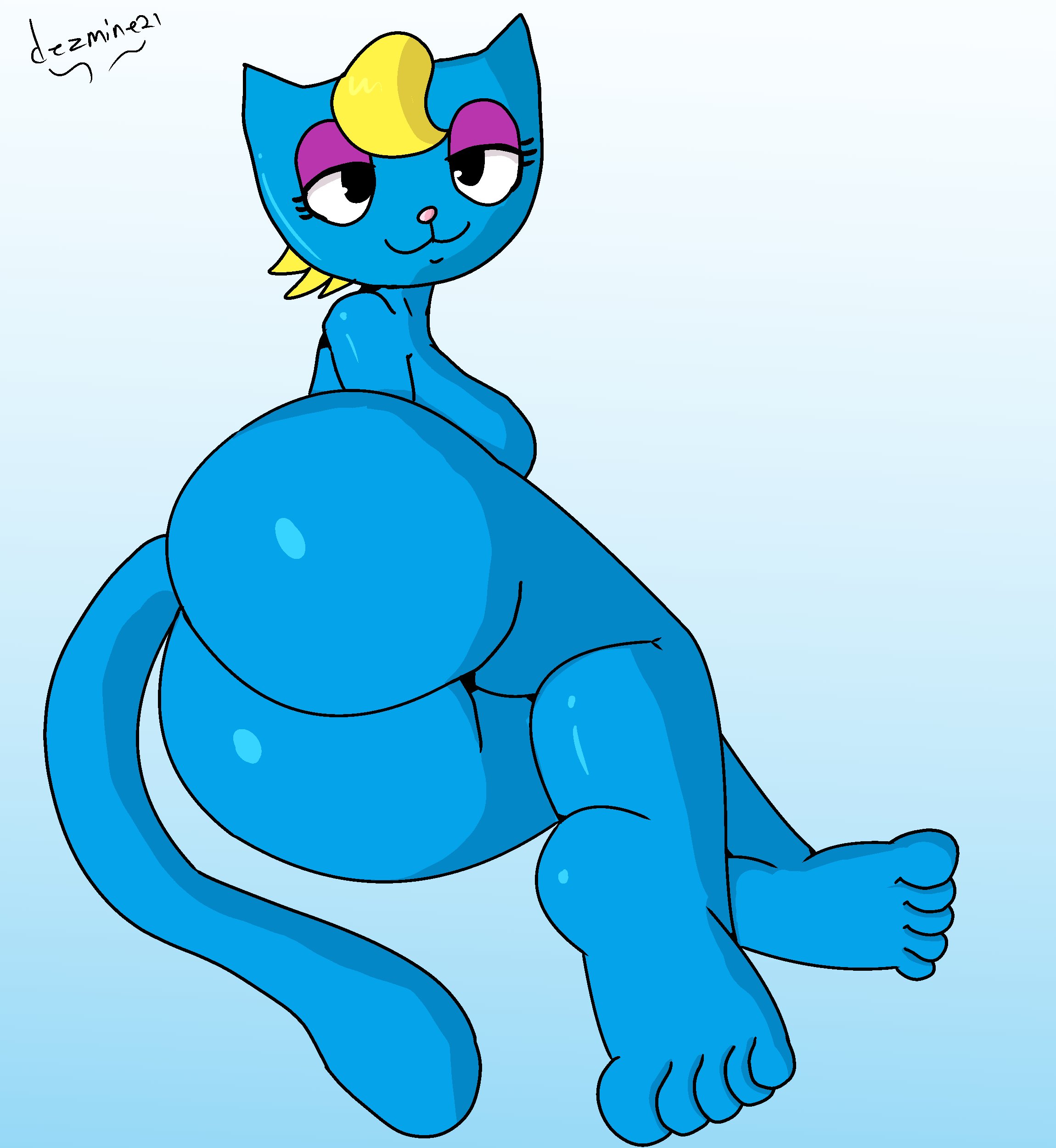 Katy Kat (Parappa The Rapper) Rule 34 Image
