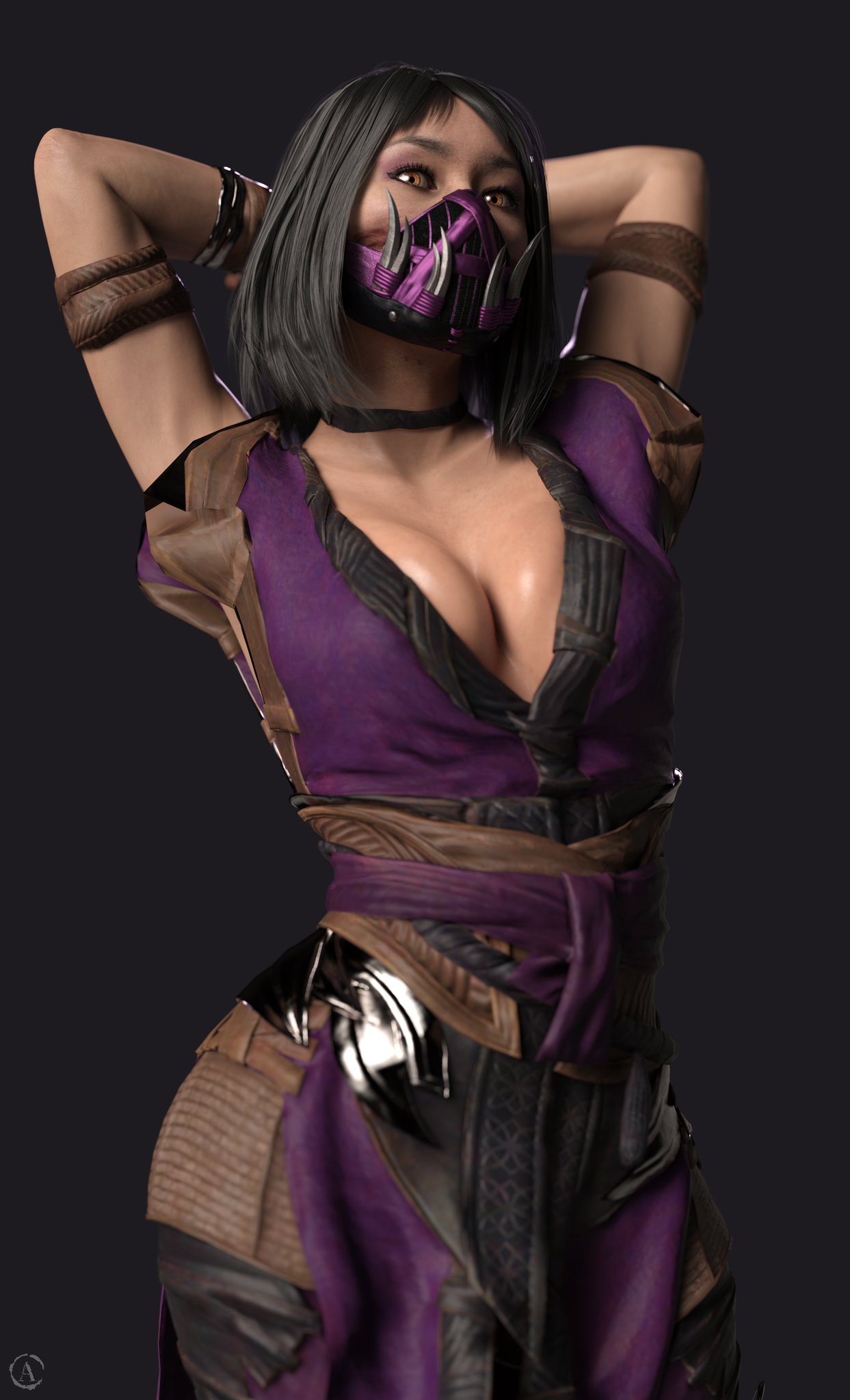 Mileena (Midway) Rule 34 Image