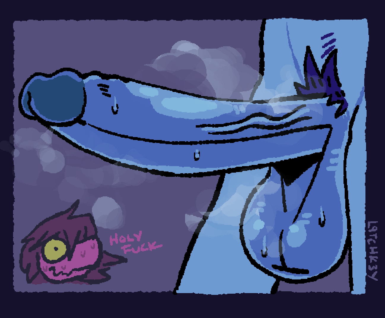 Kris (Deltarune) Rule 34 Image