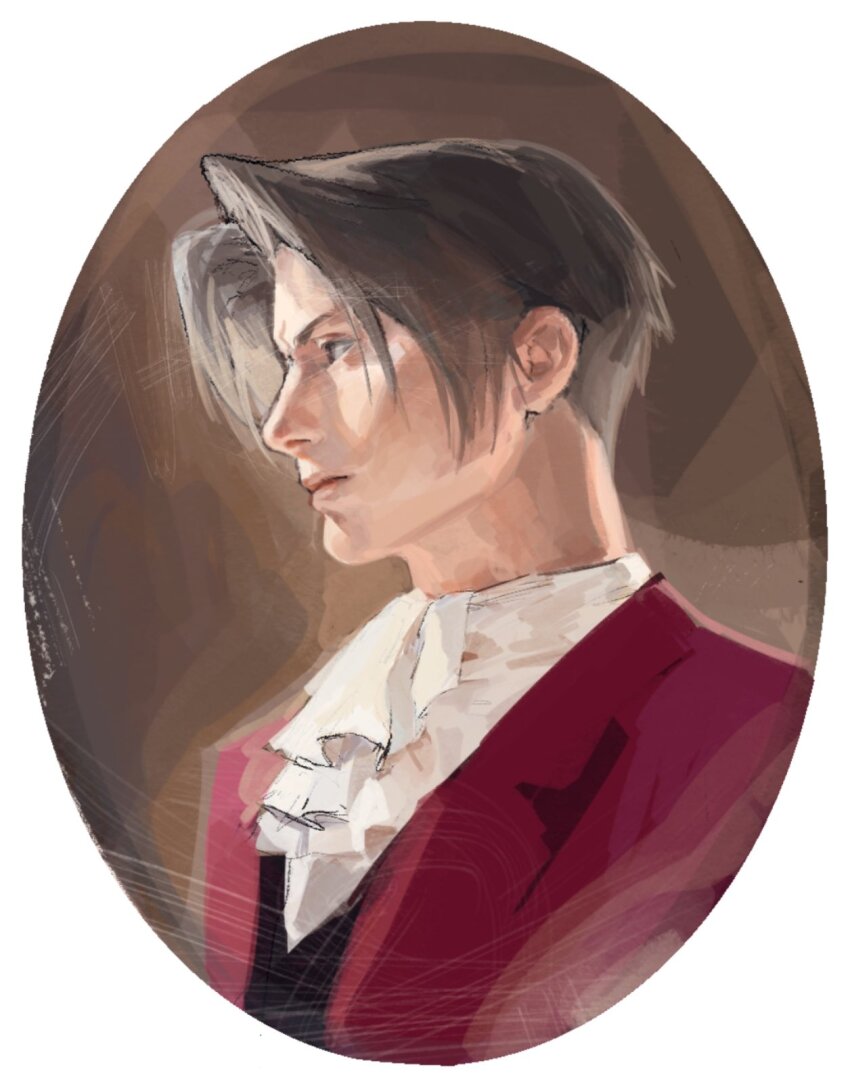 Miles Edgeworth (Ace Attorney) Rule 34 Image