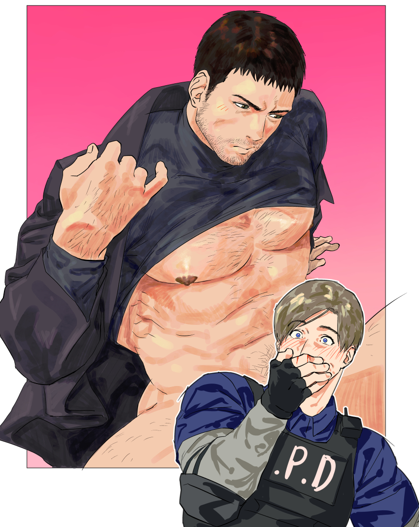 Chris Redfield (Resident Evil) Rule 34 Image