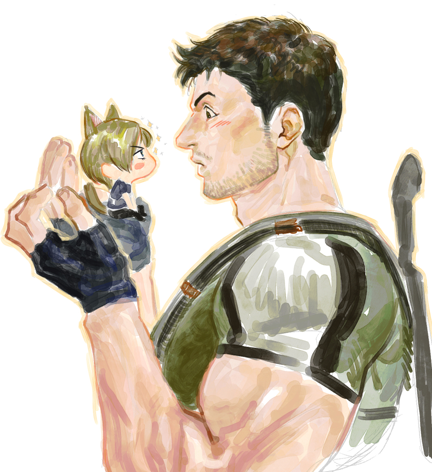 Chris Redfield (Resident Evil) Rule 34 Image