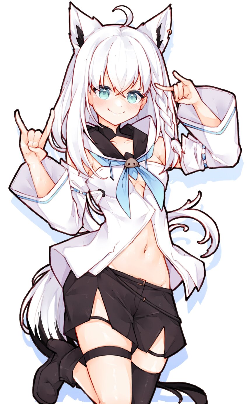 Shirakami Fubuki (Hololive) Rule 34 Image