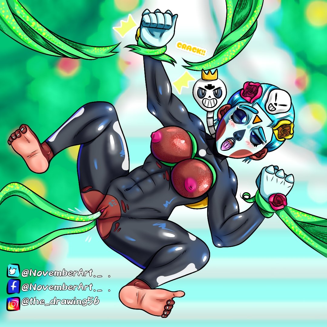 Brawl-O-Ween Rosa (Brawl Stars) Rule 34 Image