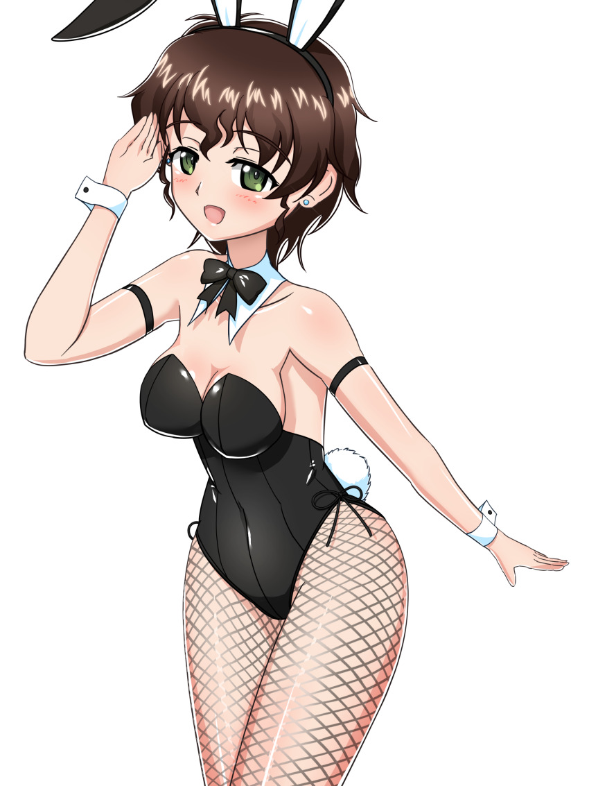 Akiyama Yoshiko (Girls Und Panzer) Rule 34 Image