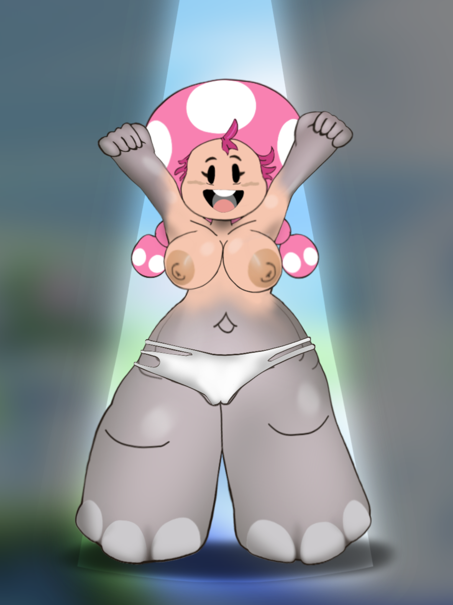 Toadette (Elephant Toadette) Rule 34 Image